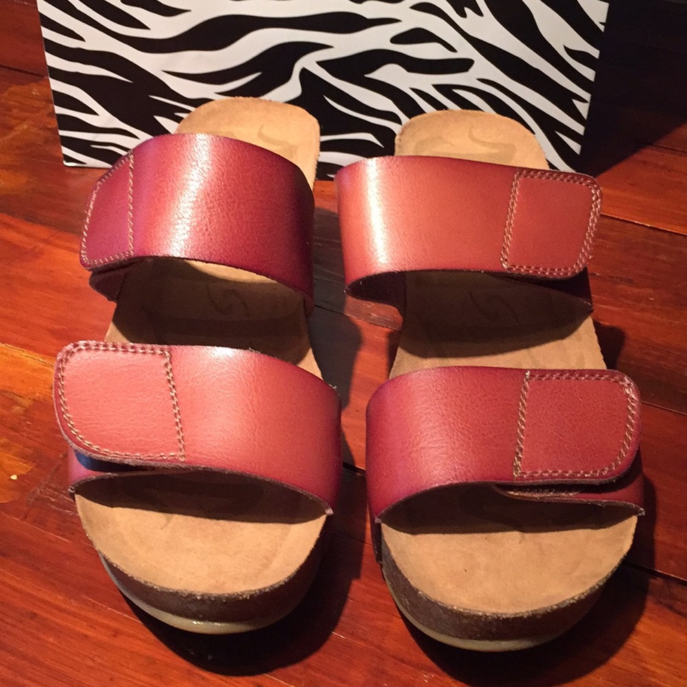 Wedges, never worn